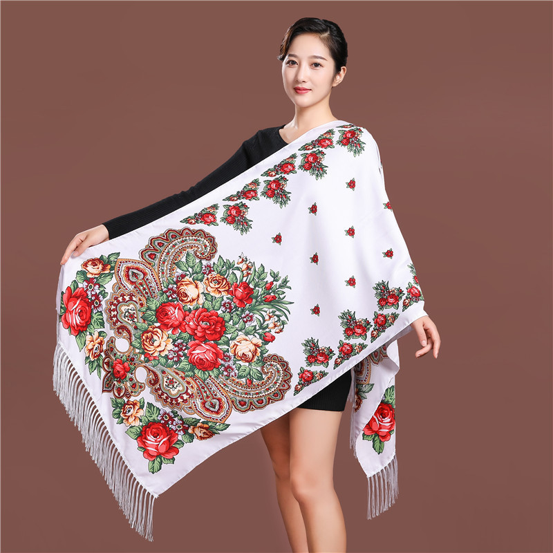Ethnic Fashion For Ladies - Sciarpa da donna stampata floreale di