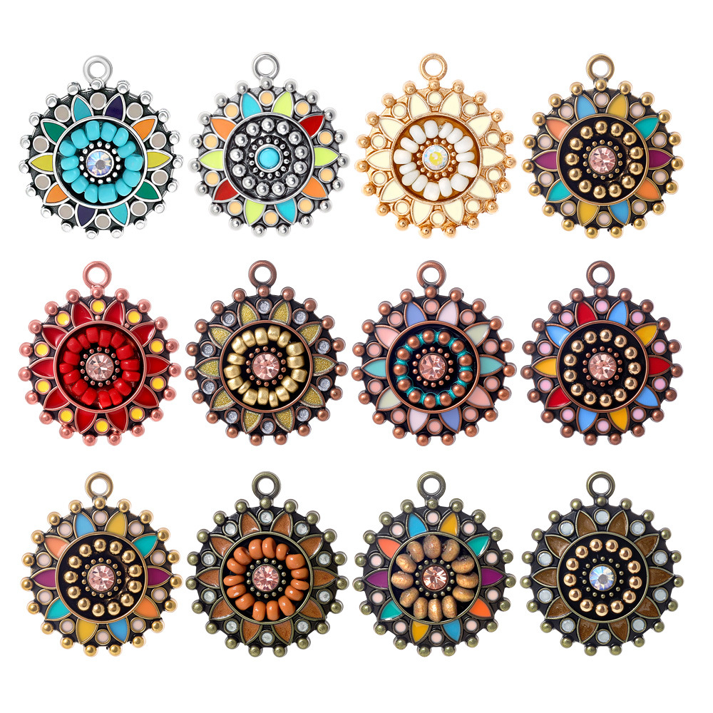 Ciondoli Rotondi Vintage Bohem - Ethnic Fashion For Ladies recensione e prezzo
