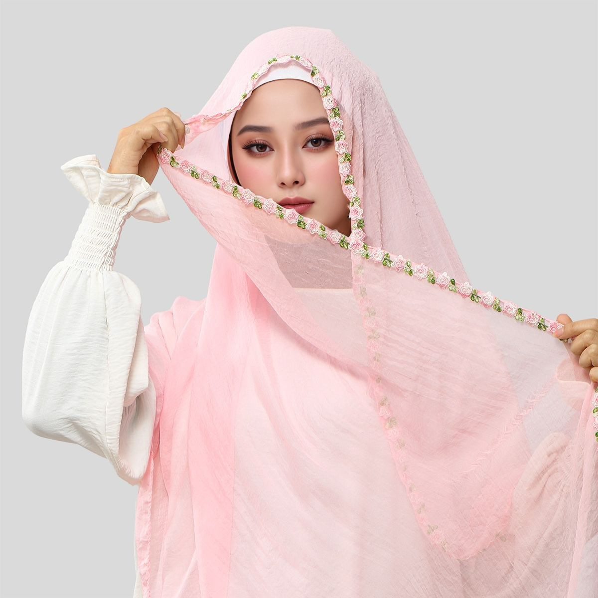 Nuova Sciarpa Lunga in Chiffon - Ethnic Fashion For Ladies recensione e prezzo