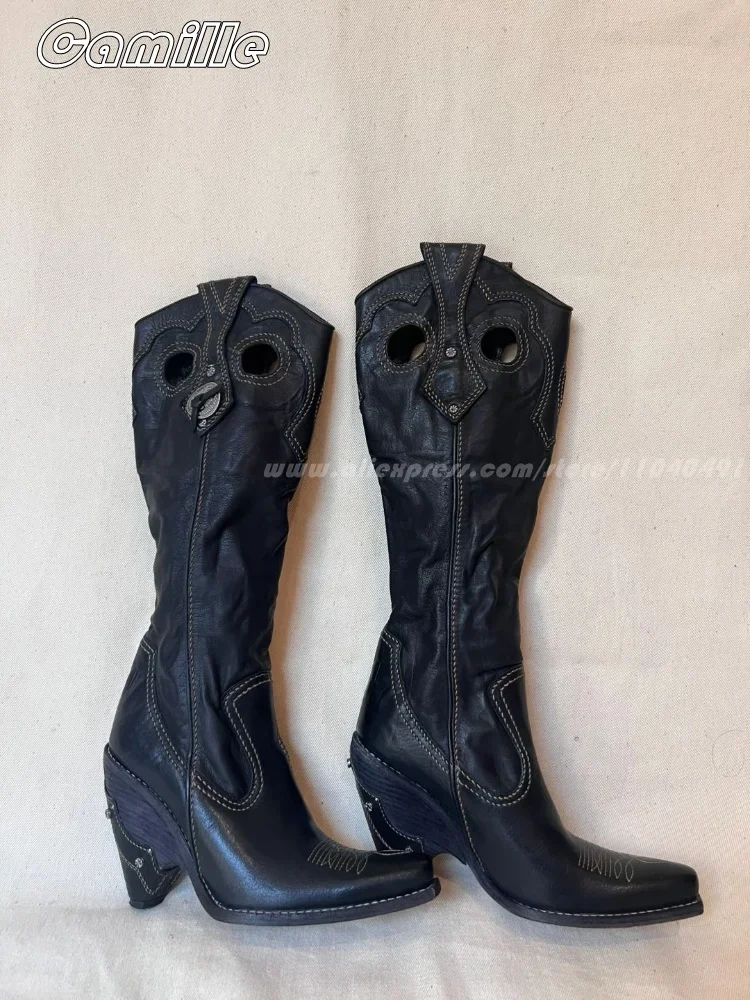 Stivali sexy pieghettati alla  - Ethnic Fashion For Ladies recensione e prezzo