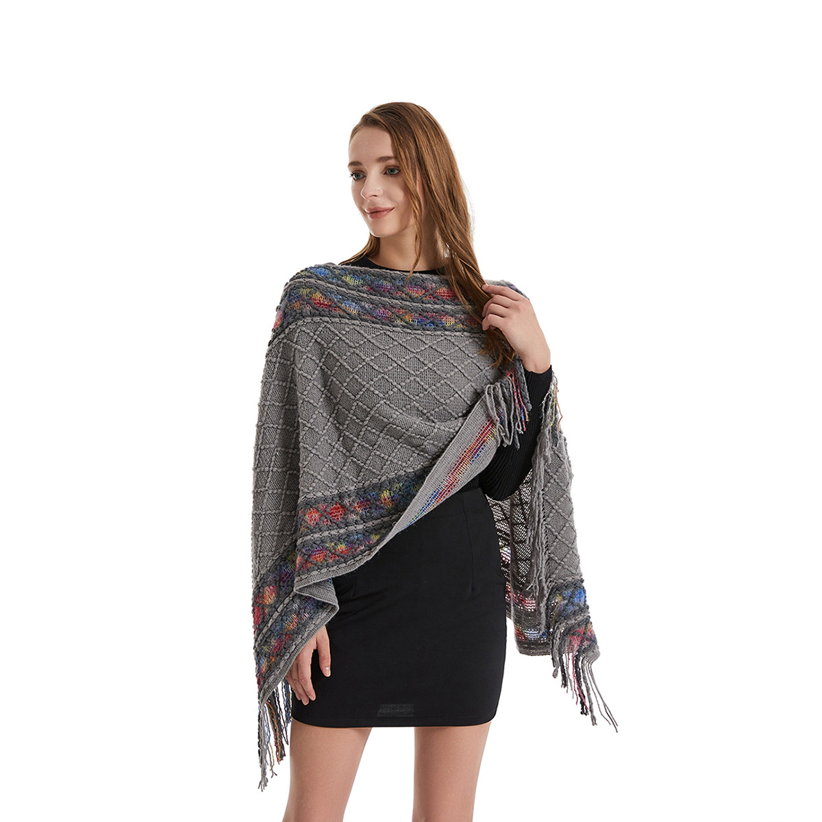 Poncho da donna primavera autu - Ethnic Fashion For Ladies recensione e prezzo